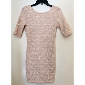 Forever 21 Textured Body Con Dress